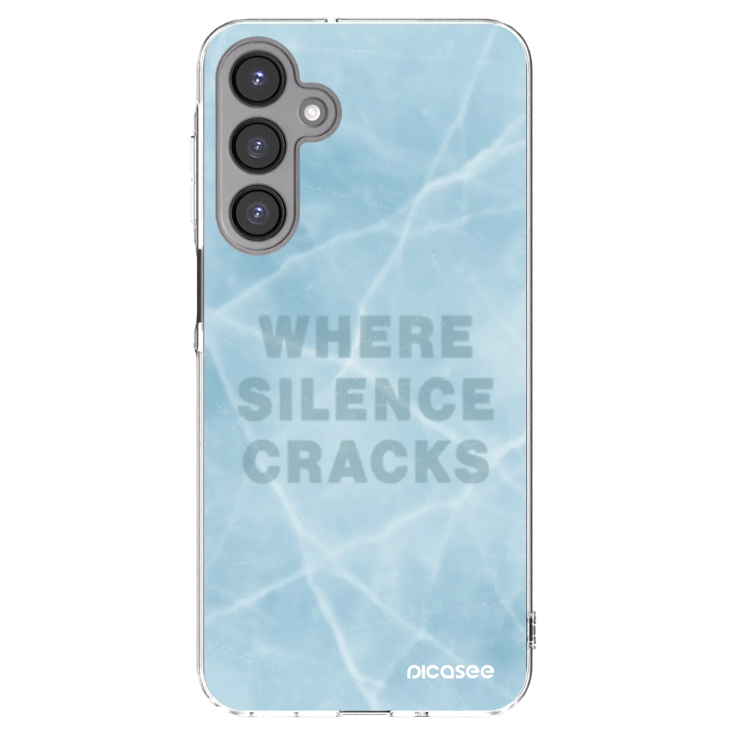 Picasee átlátszó szilikon tok az alábbi mobiltelefonokra Samsung Galaxy A16 4G - SILENCE