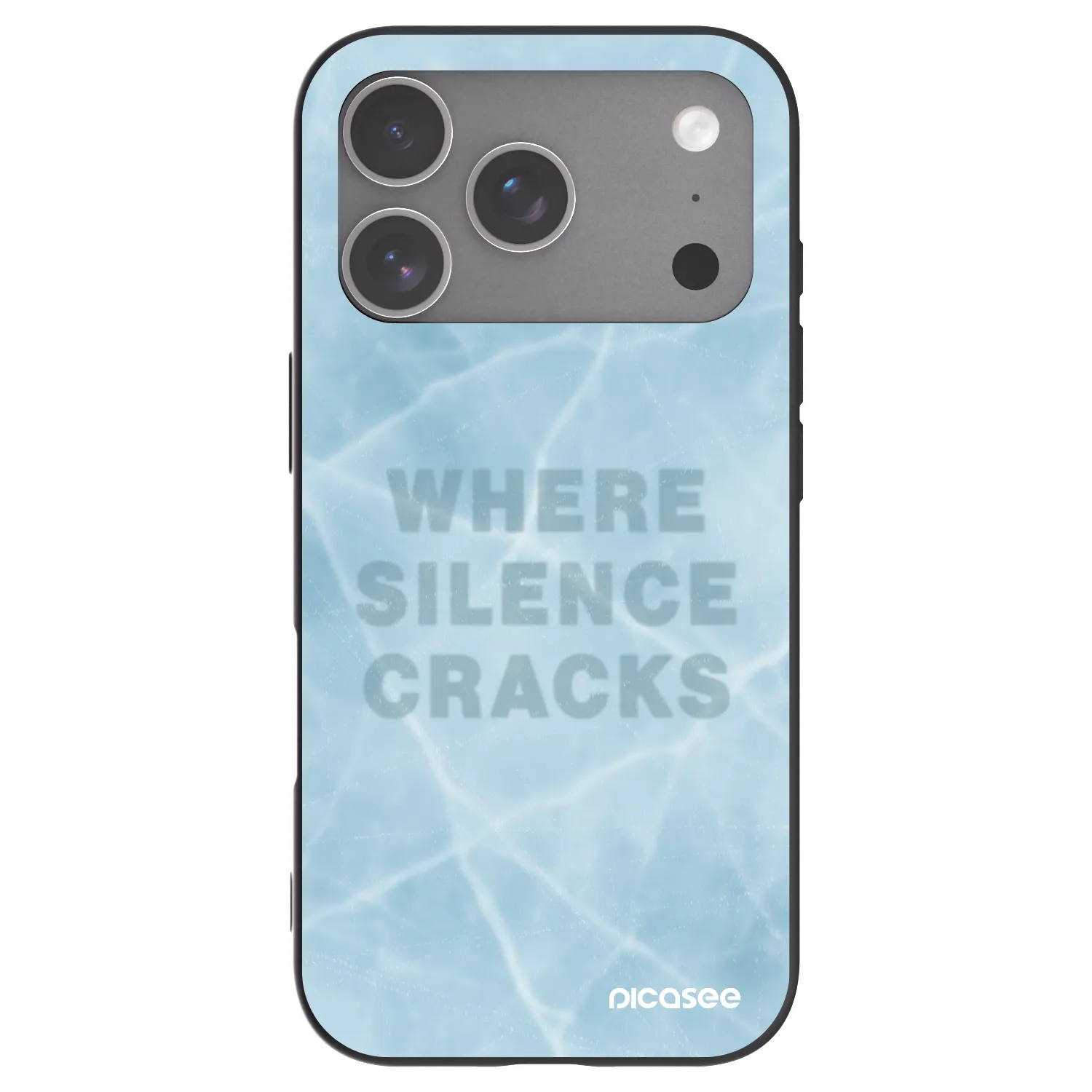 Picasee fekete szilikon tok az alábbi mobiltelefonokra Apple iPhone 18 Pro - SILENCE