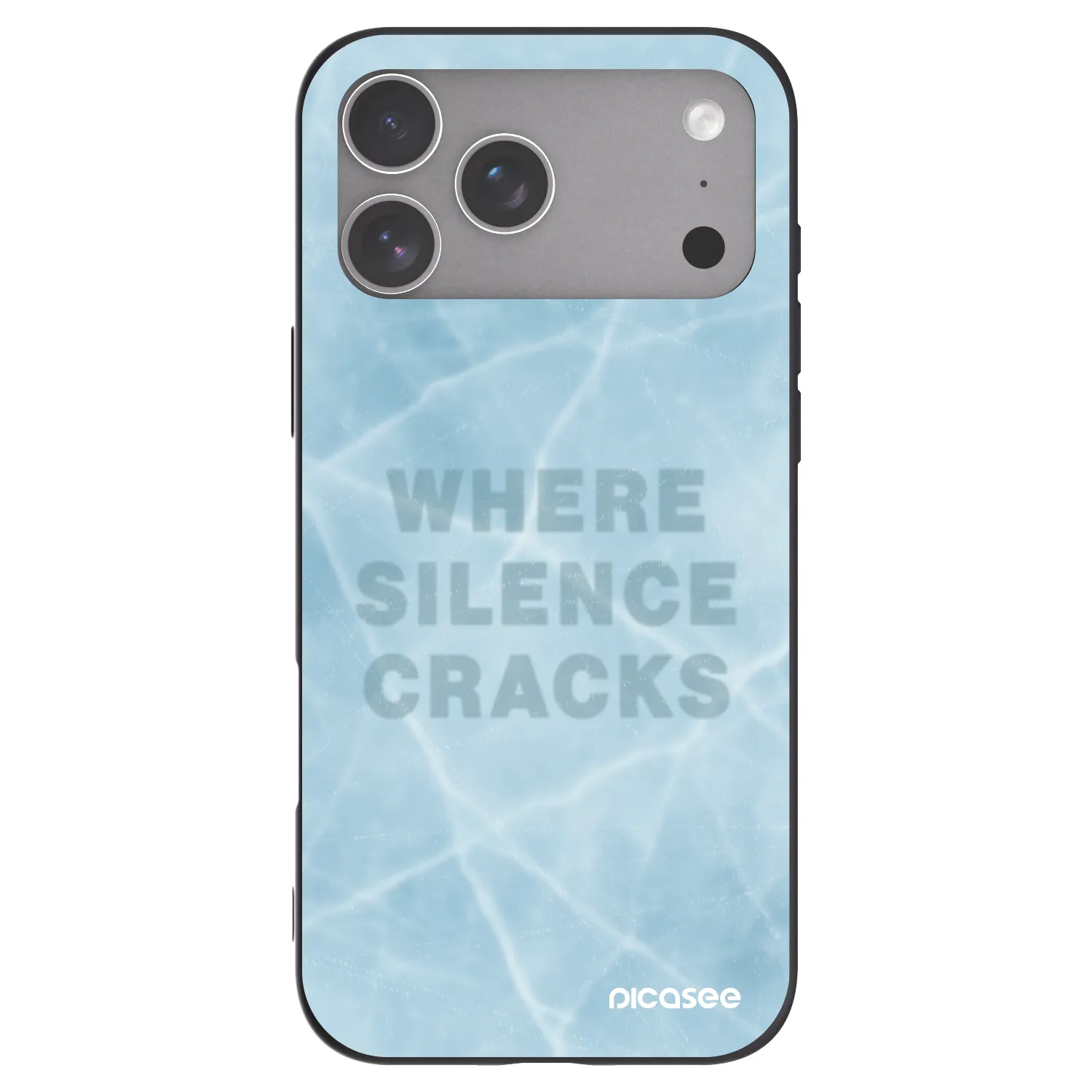 Picasee fekete szilikon tok az alábbi mobiltelefonokra Apple iPhone 18 Pro Max - SILENCE