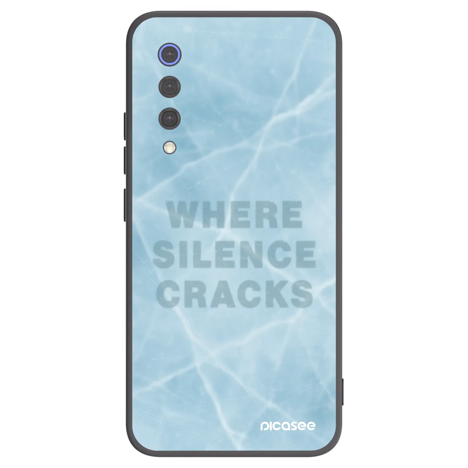 Picasee fekete szilikon tok az alábbi mobiltelefonokra Xiaomi Mi 9 SE - SILENCE