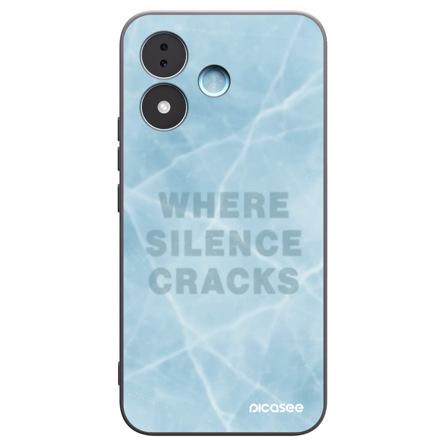 Picasee fekete szilikon tok az alábbi mobiltelefonokra Xiaomi Redmi Note 17 5G - SILENCE