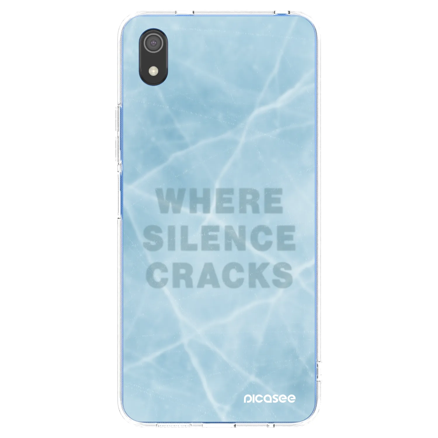 Picasee átlátszó szilikon tok az alábbi mobiltelefonokra Xiaomi Redmi 7A - SILENCE