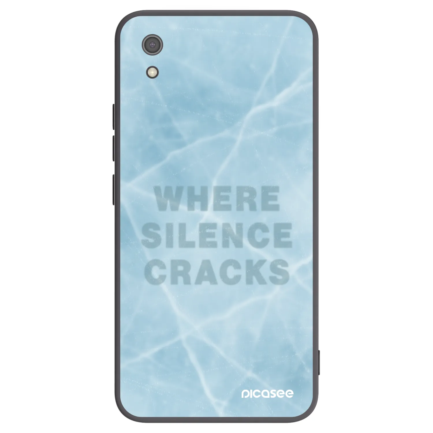 Picasee fekete szilikon tok az alábbi mobiltelefonokra Xiaomi Redmi 7A - SILENCE