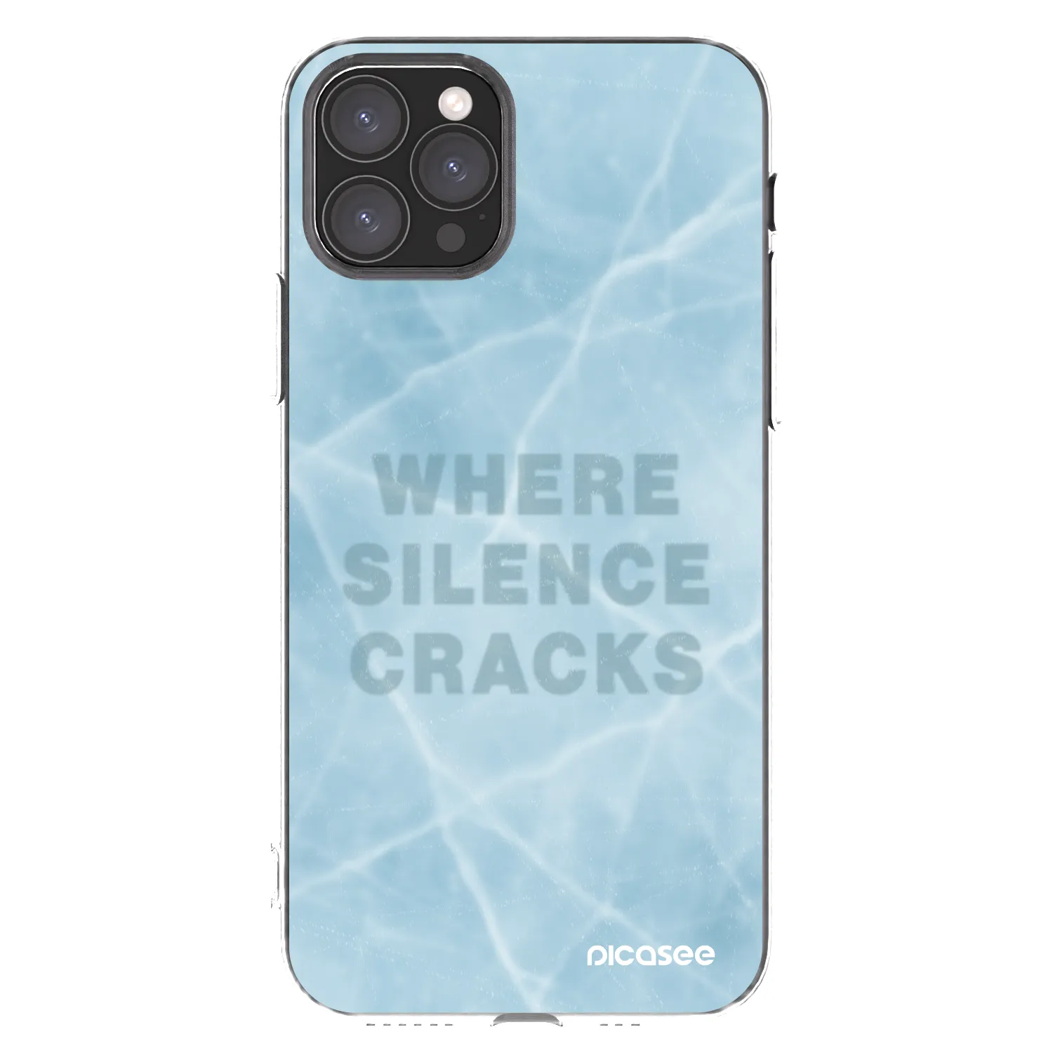 Picasee átlátszó szilikon tok az alábbi mobiltelefonokra Apple iPhone 11 Pro - SILENCE
