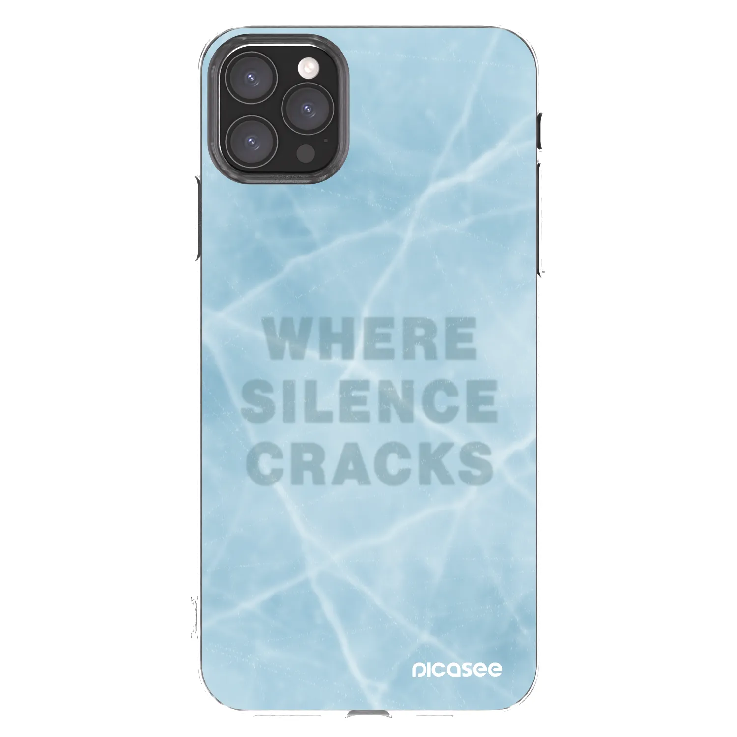 Picasee átlátszó szilikon tok az alábbi mobiltelefonokra Apple iPhone 11 Pro Max - SILENCE