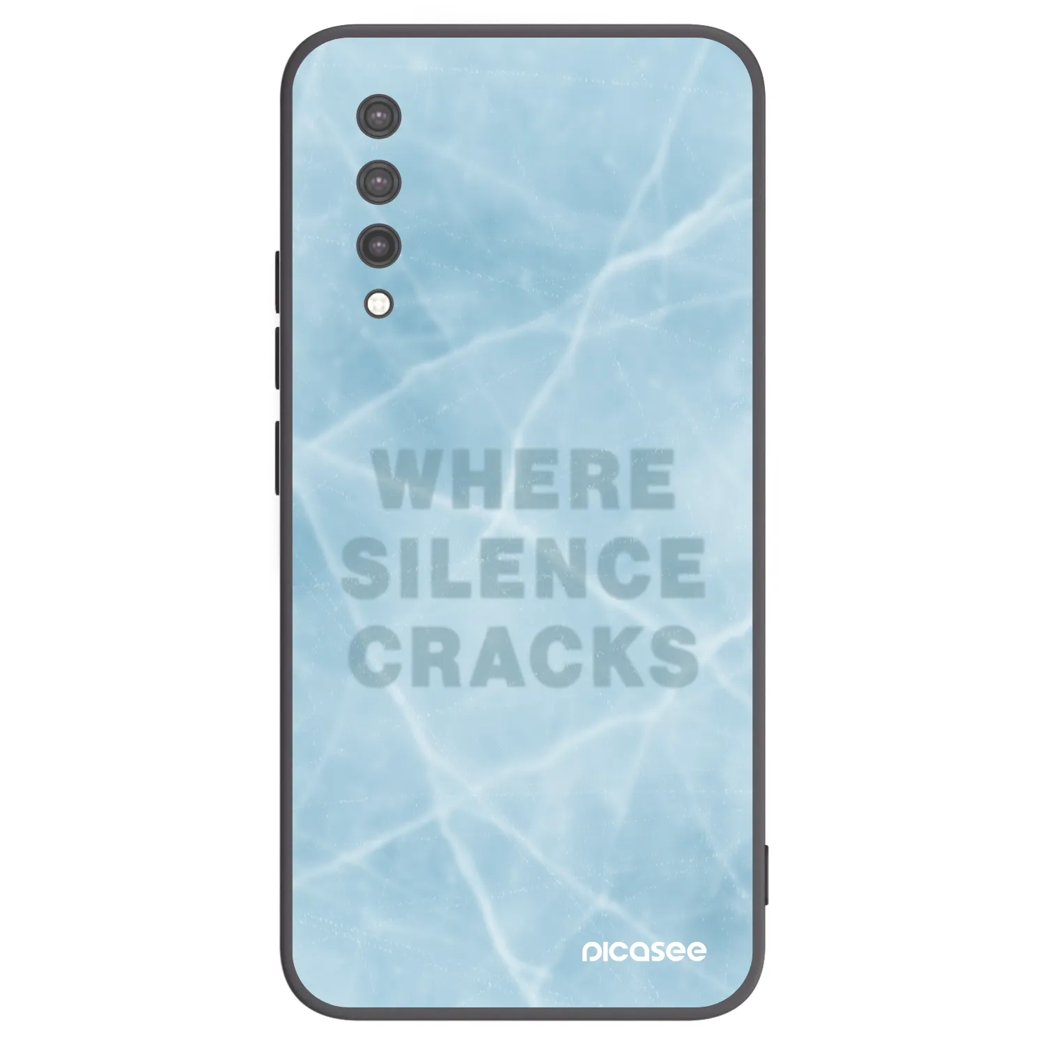 Picasee fekete szilikon tok az alábbi mobiltelefonokra Xiaomi Mi 9 Lite - SILENCE