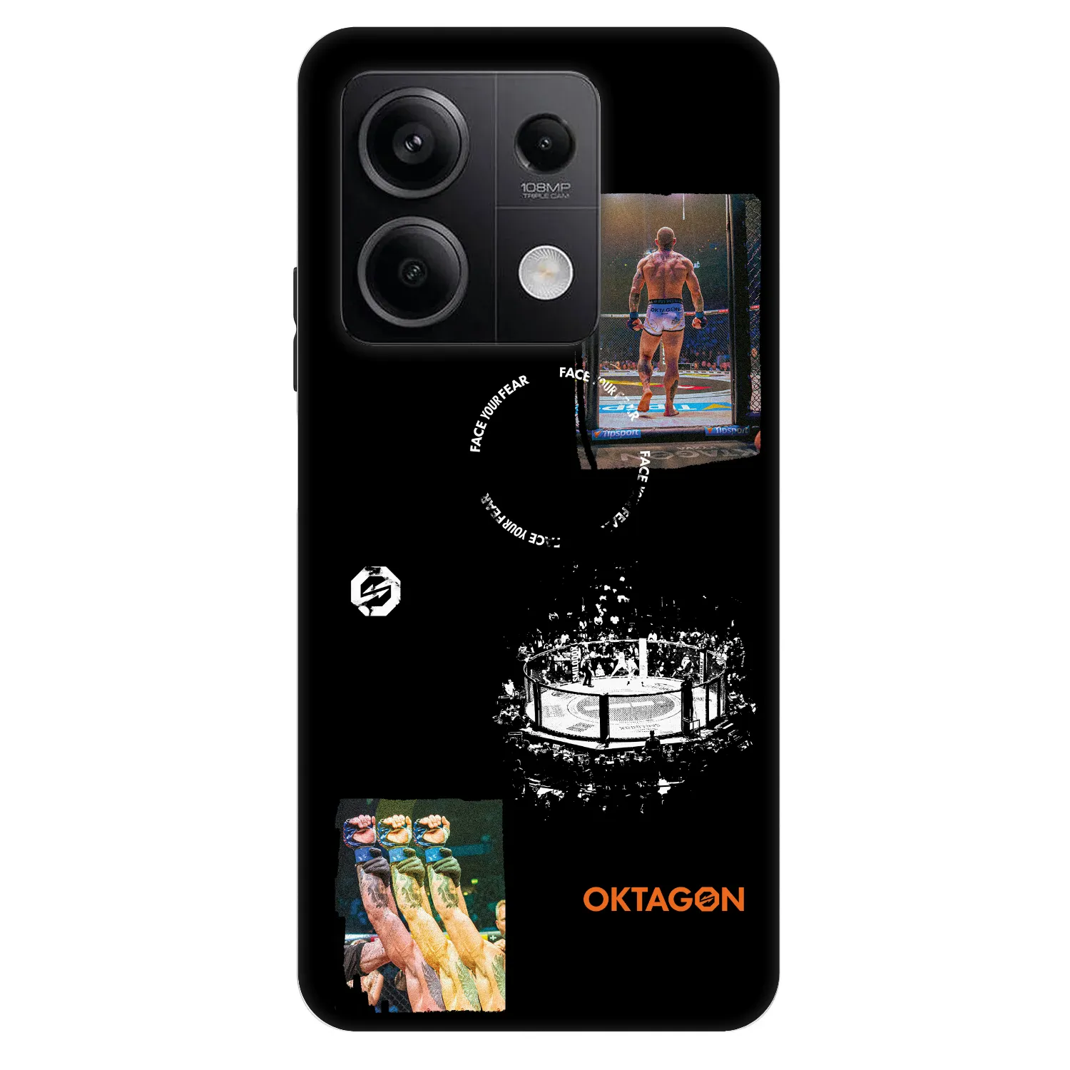 Picasee Fashion Case Xiaomi Redmi Note 13 5G - OKTAGON - Cage Snapshot
