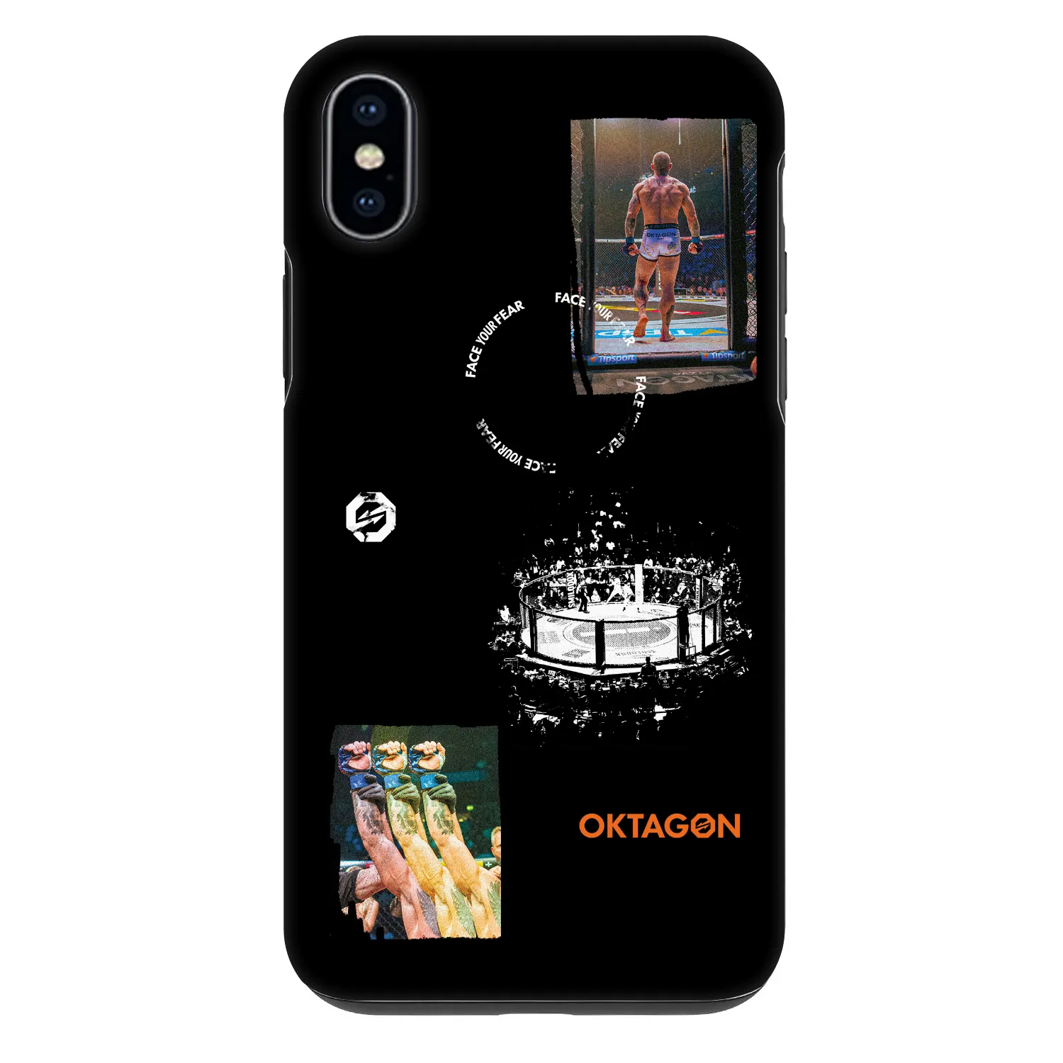 Picasee Fashion Case Apple iPhone XS Max - OKTAGON - Cage Snapshot