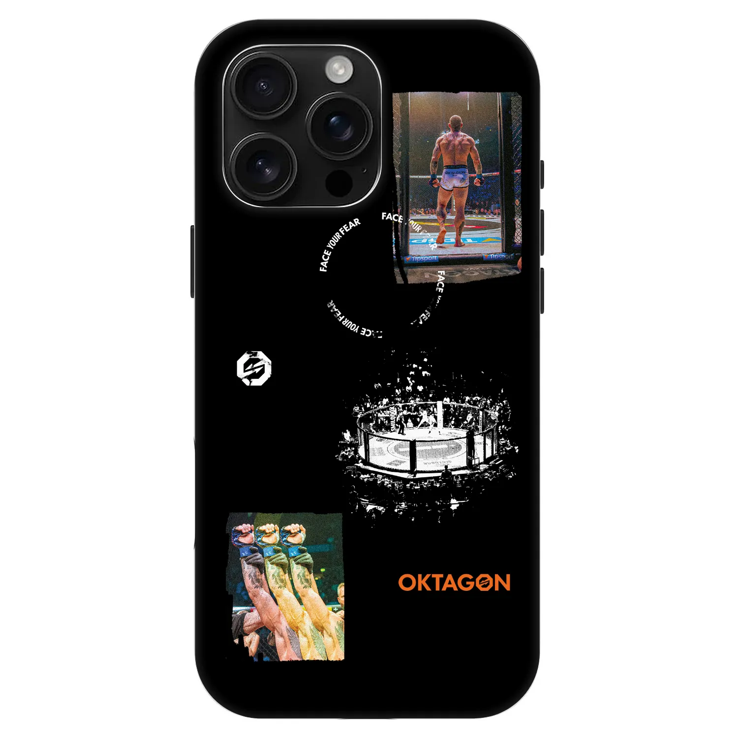 Picasee Fashion Case MagSafe Apple iPhone 16 Pro Max - OKTAGON - Cage Snapshot