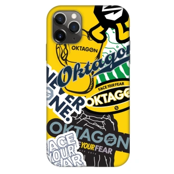 Szilikon tok erre a típusra Apple iPhone 11 Pro - OKTAGON - Logo Archive