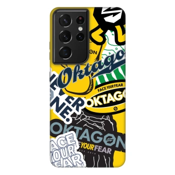 Szilikon tok erre a típusra Samsung Galaxy S21 Ultra 5G G998B - OKTAGON - Logo Archive