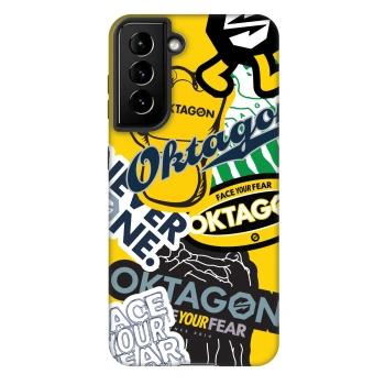Szilikon tok erre a típusra Samsung Galaxy S21 5G G991B - OKTAGON - Logo Archive