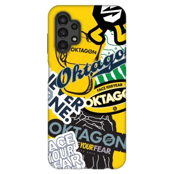 Szilikon tok erre a típusra Samsung Galaxy A13 4G A135 - OKTAGON - Logo Archive
