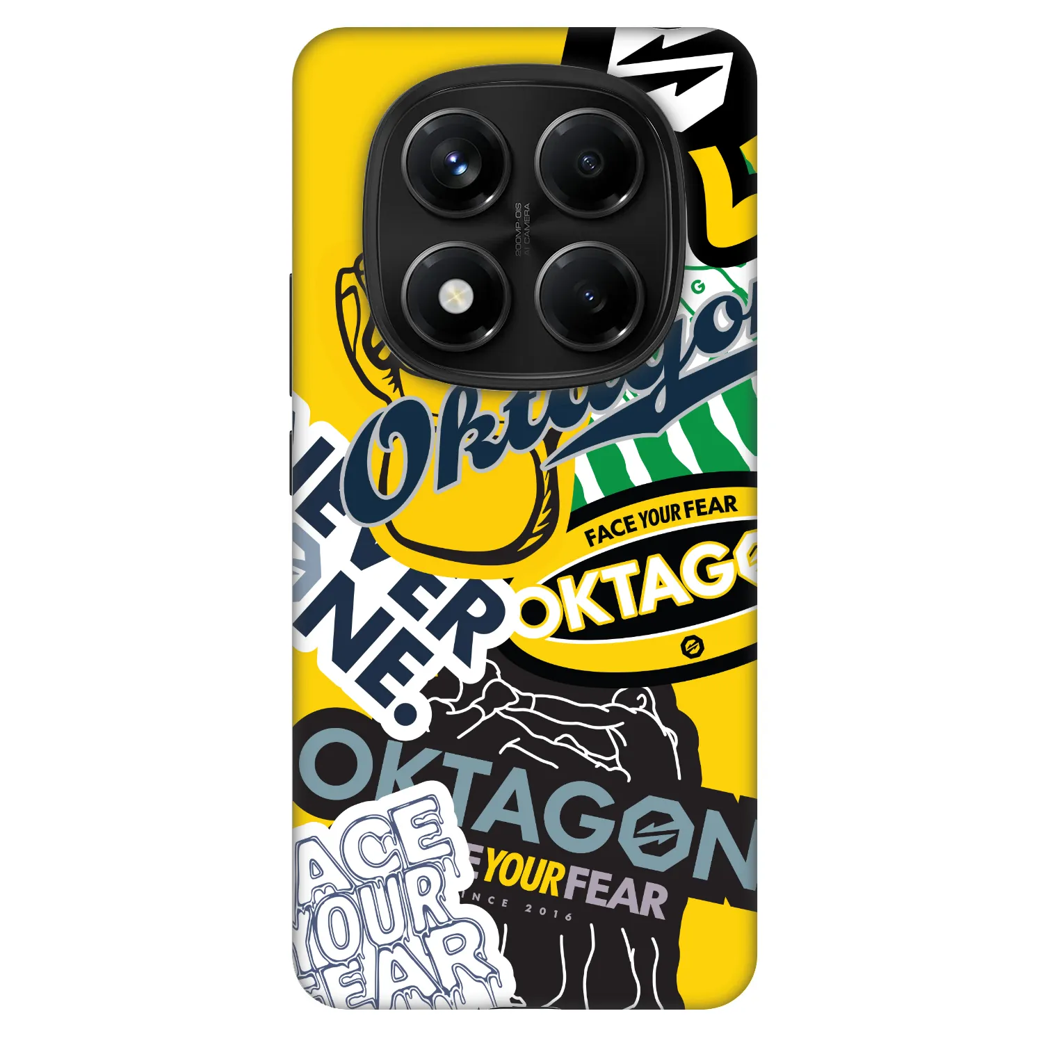 Picasee Fashion Case Xiaomi Redmi Note 14 Pro 5G - OKTAGON - Logo Archive