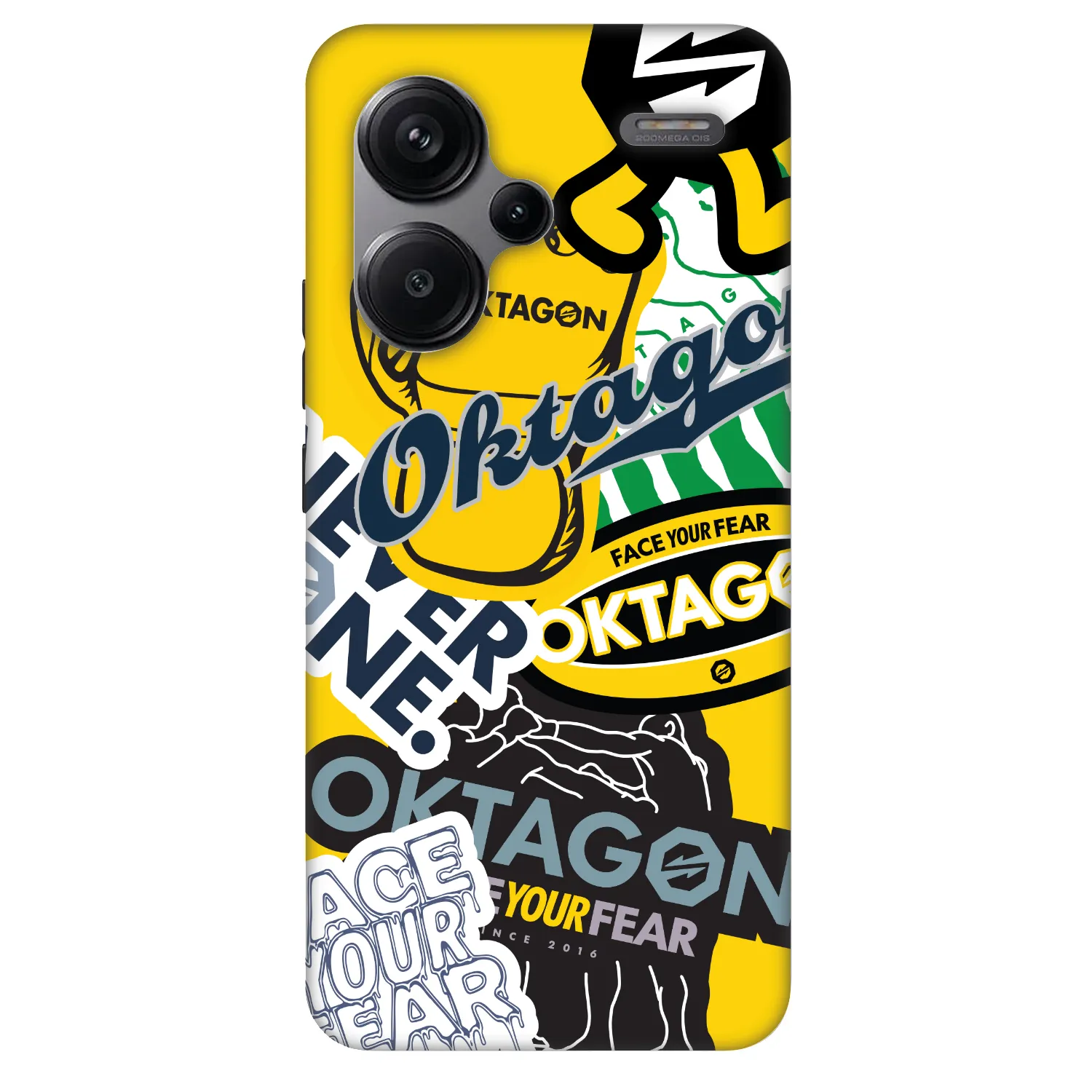 Picasee Fashion Case Xiaomi Redmi Note 13 Pro+ 5G - OKTAGON - Logo Archive