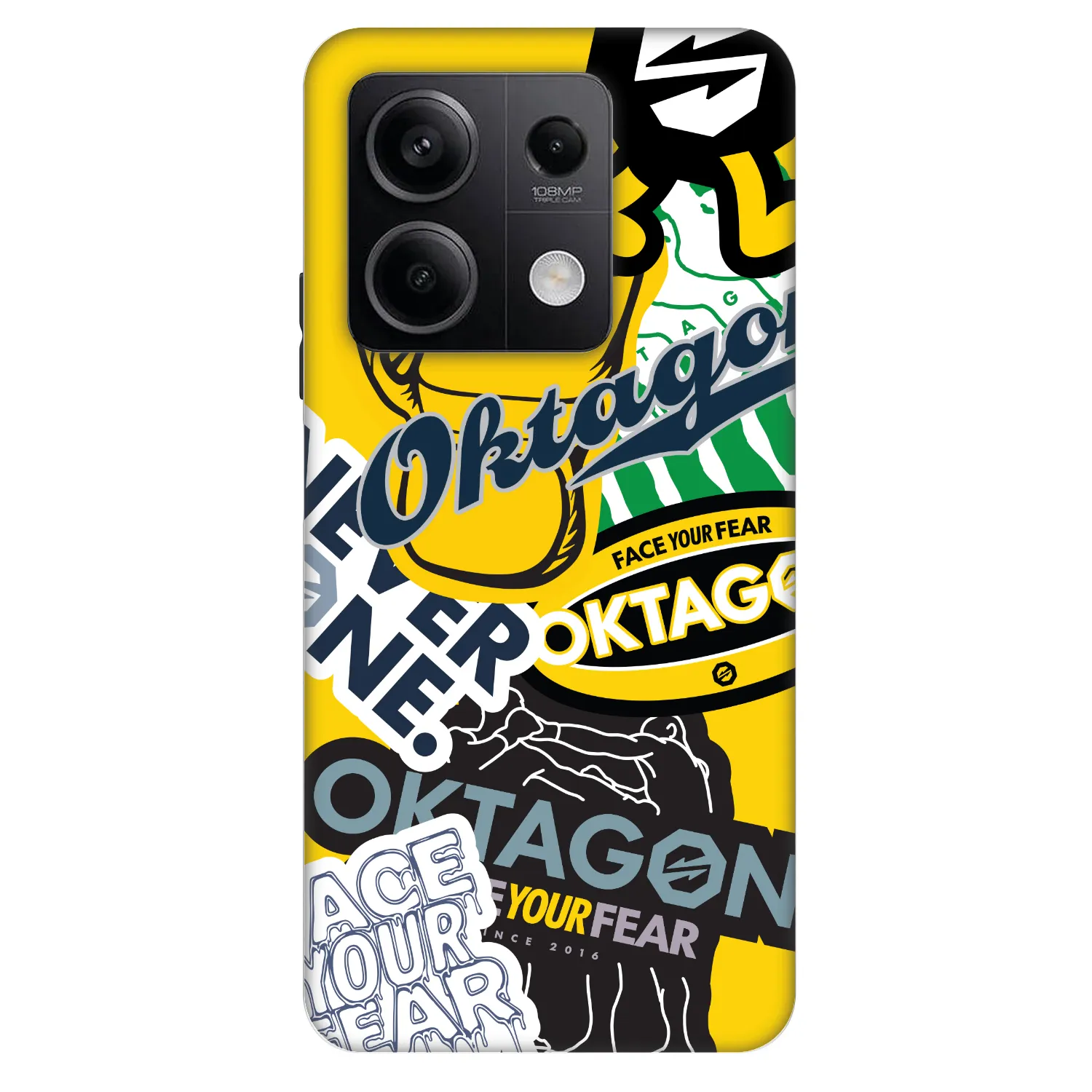Picasee Fashion Case Xiaomi Redmi Note 13 5G - OKTAGON - Logo Archive
