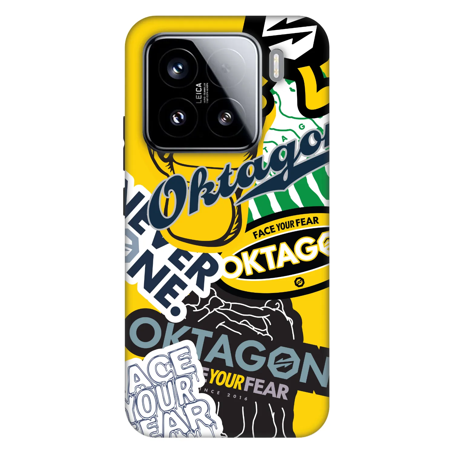 Picasee Fashion Case Xiaomi 15 - OKTAGON - Logo Archive
