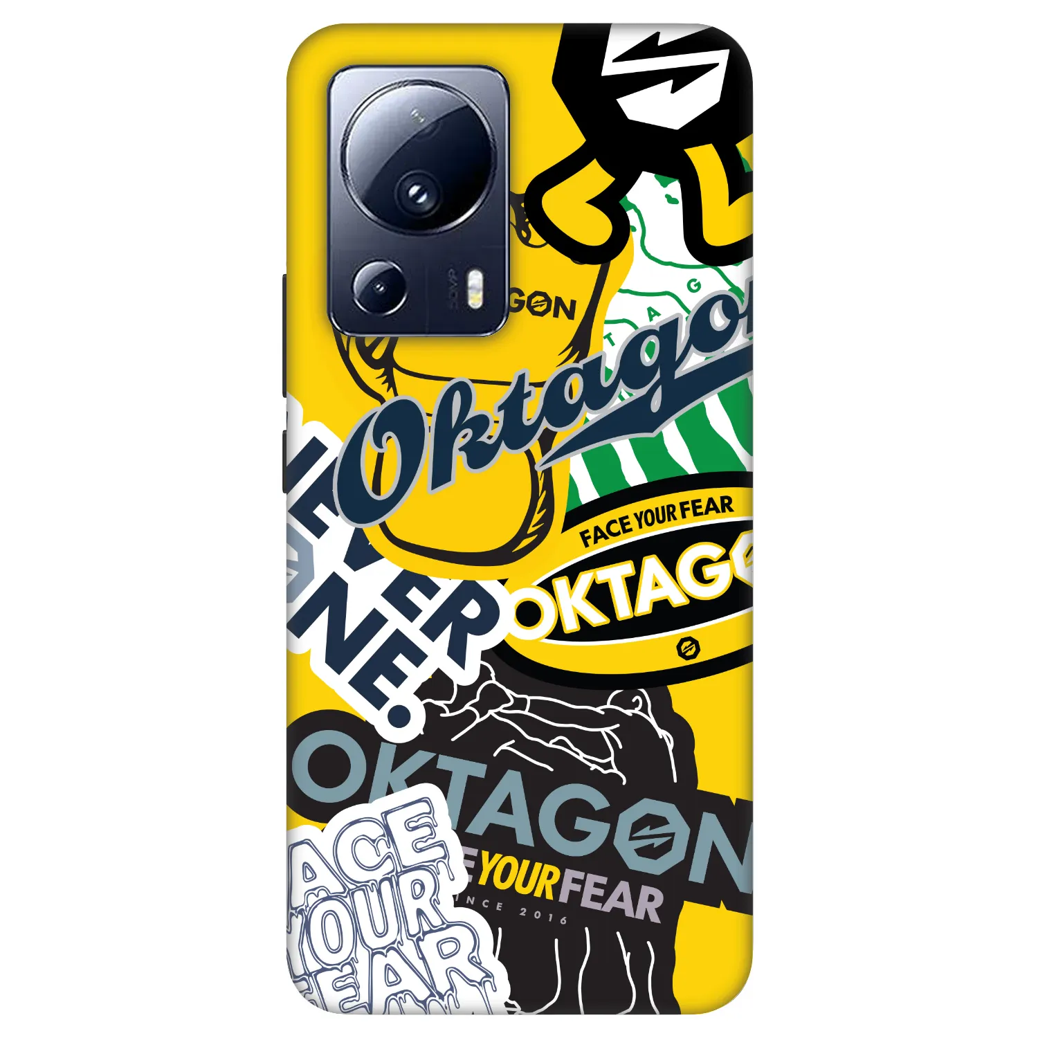 Picasee Fashion Case Xiaomi 13 Lite - OKTAGON - Logo Archive