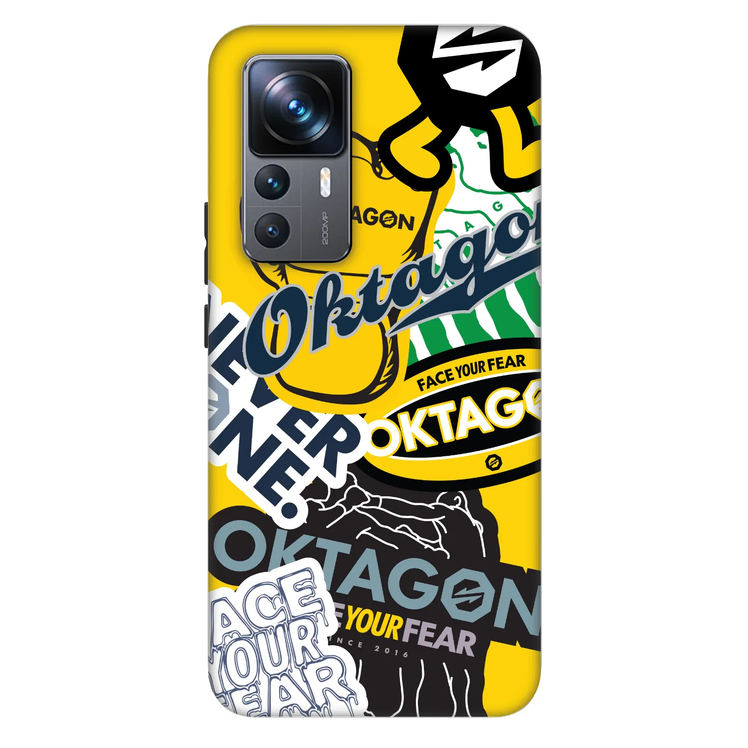 Picasee Fashion Case Xiaomi 12T Pro - OKTAGON - Logo Archive