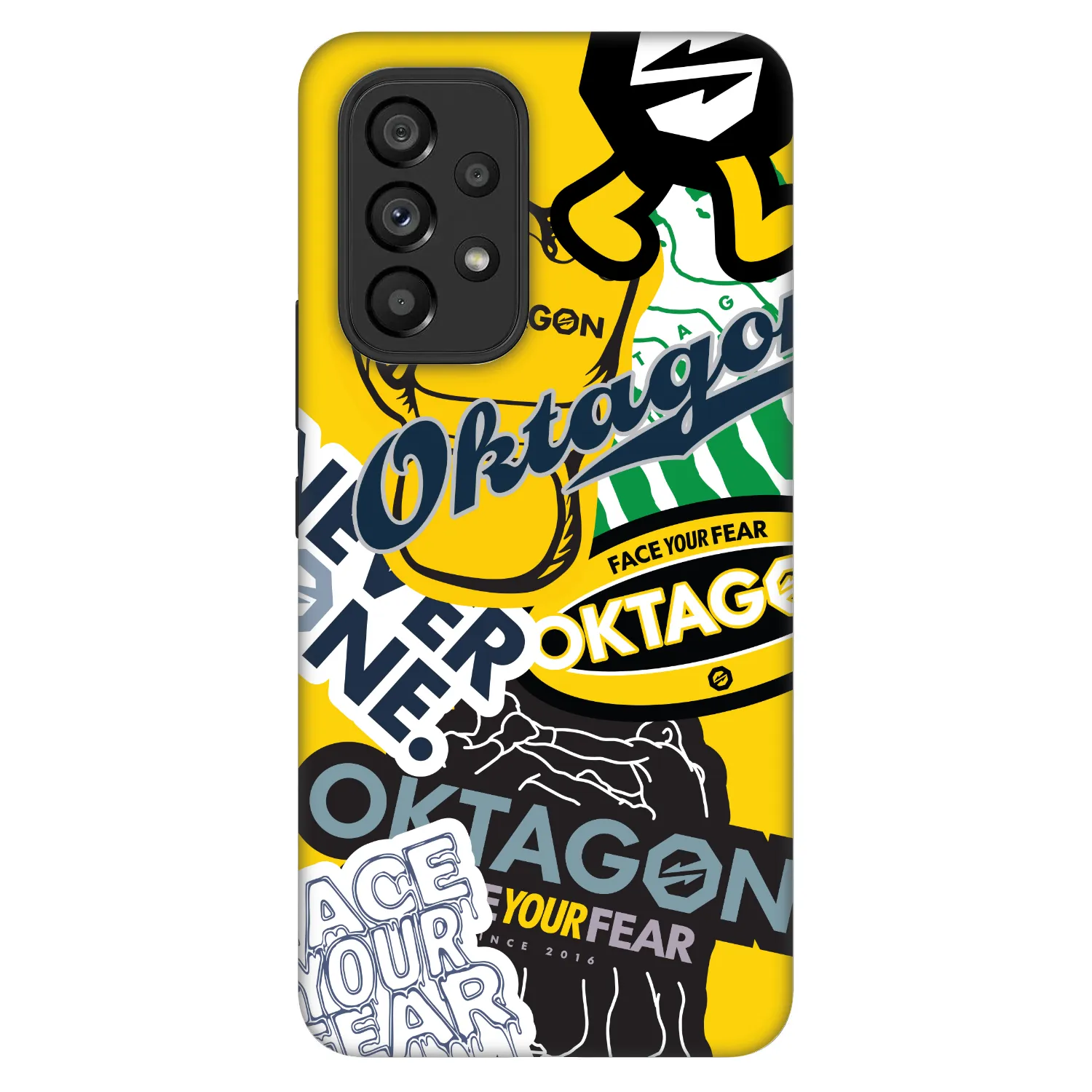 Picasee Fashion Case Samsung Galaxy A53 5G A536 - OKTAGON - Logo Archive