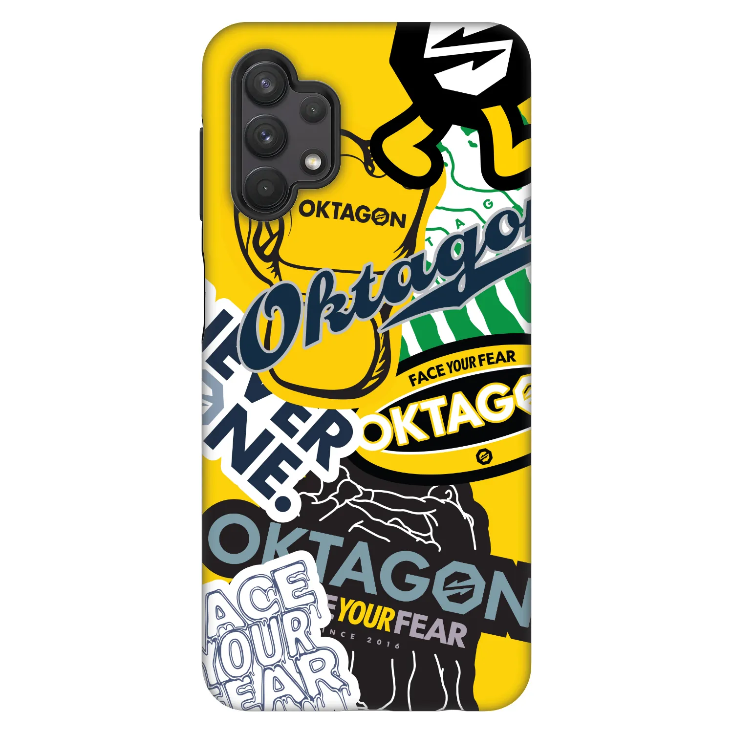 Picasee Fashion Case Samsung Galaxy A32 5G A326B - OKTAGON - Logo Archive