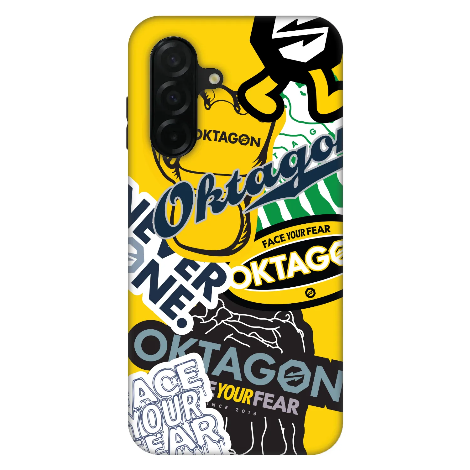 Picasee Fashion Case Samsung Galaxy A26 5G A266B - OKTAGON - Logo Archive
