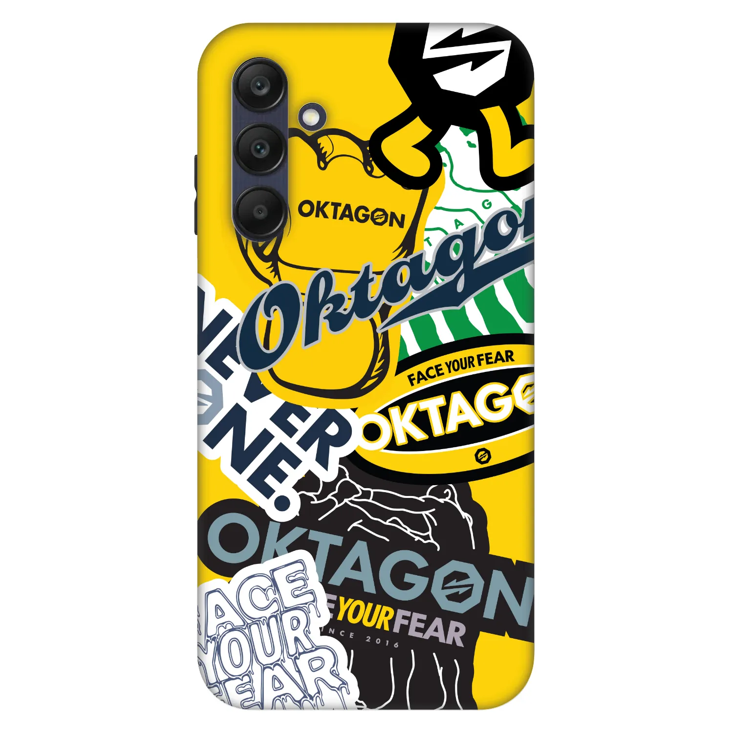 Picasee Fashion Case Samsung Galaxy A25 A256B 5G - OKTAGON - Logo Archive