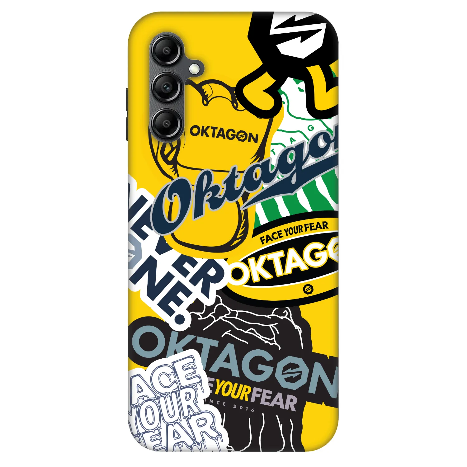 Picasee Fashion Case Samsung Galaxy A16 5G - OKTAGON - Logo Archive