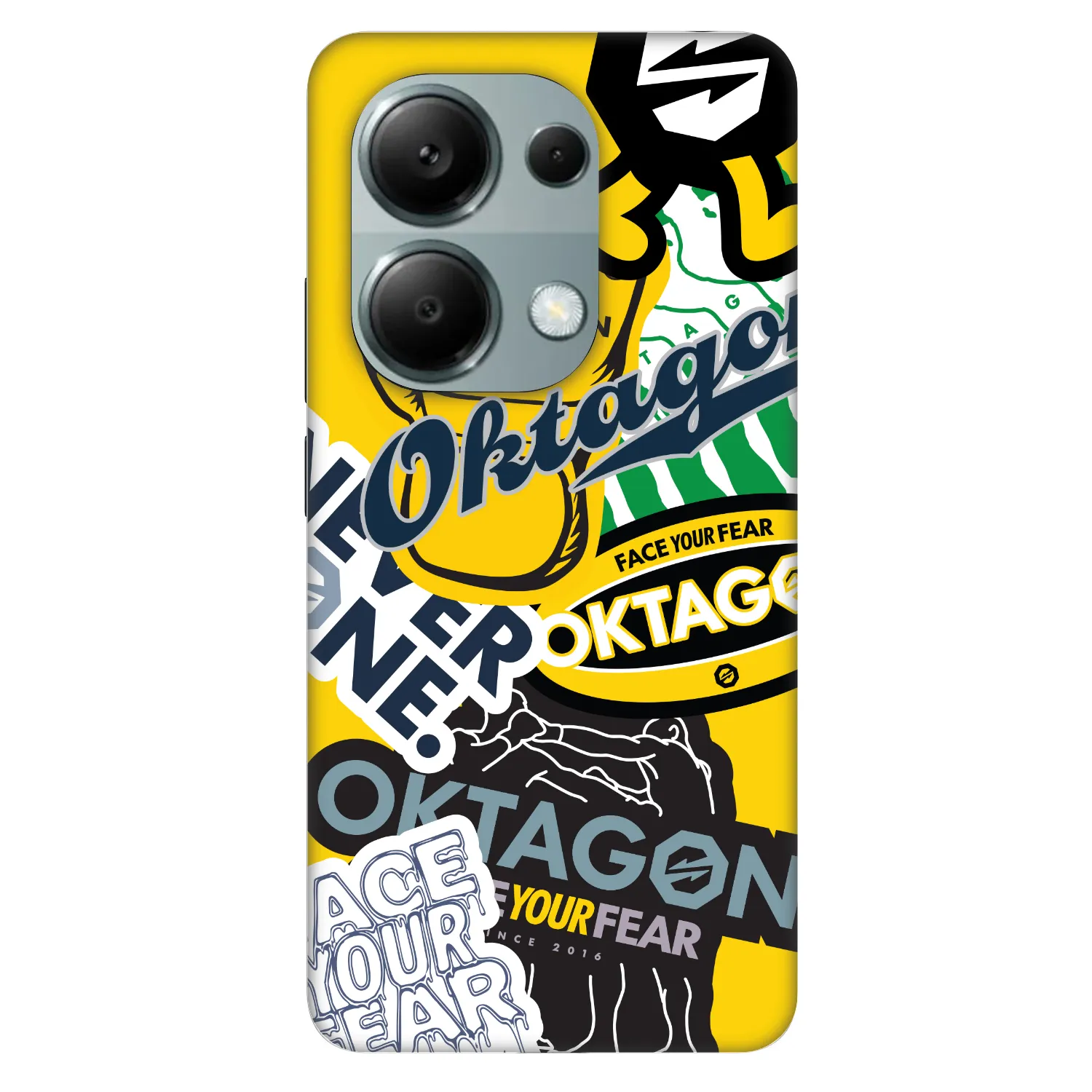 Picasee Fashion Case Xiaomi Redmi Note 13 Pro 4G - OKTAGON - Logo Archive