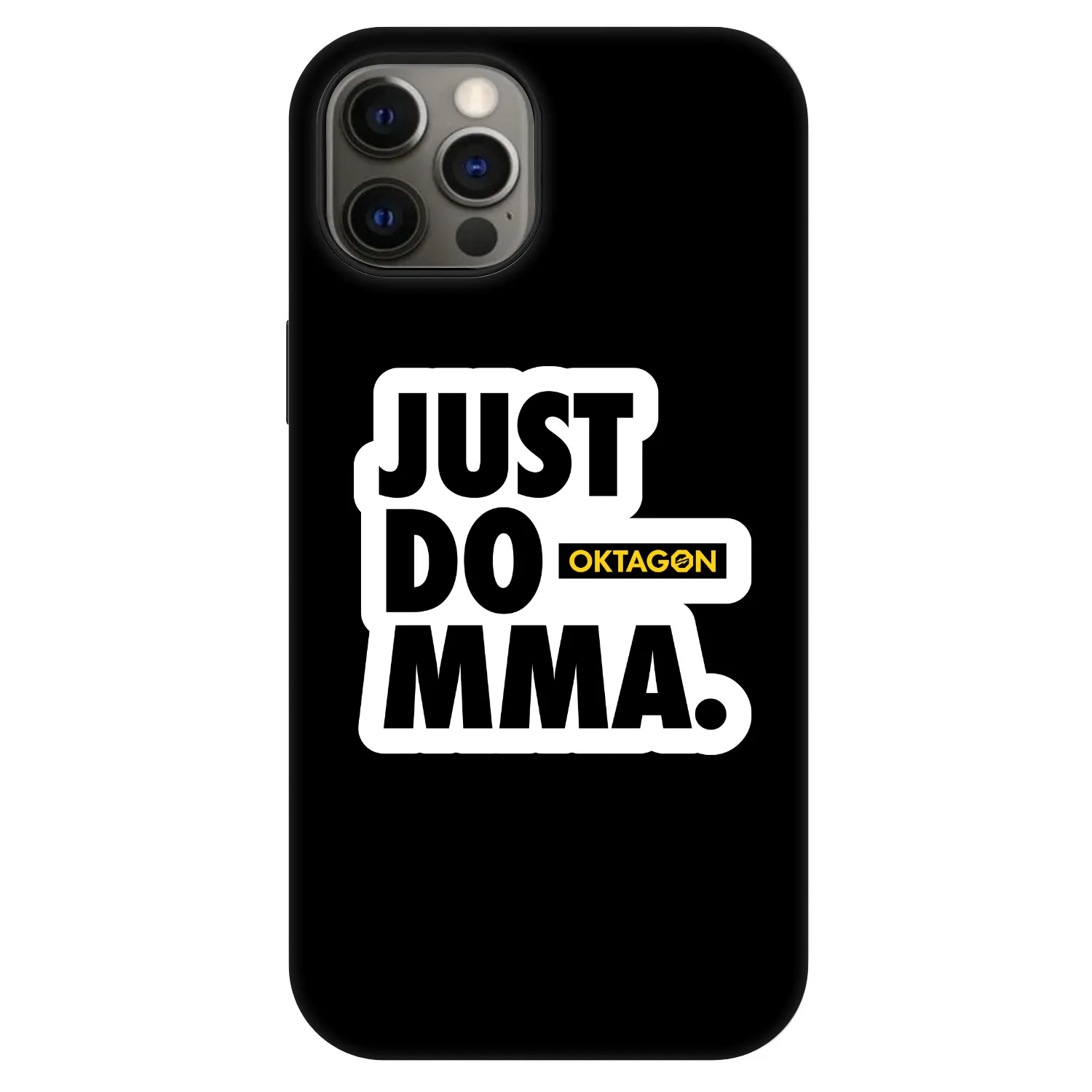 Picasee Fashion Case MagSafe Apple iPhone 12 - OKTAGON - Just Do MMA