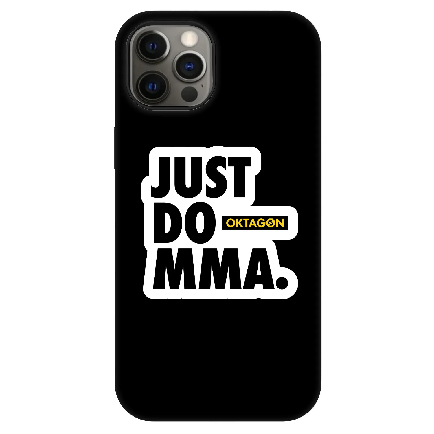 Picasee Fashion Case MagSafe Apple iPhone 12 Pro - OKTAGON - Just Do MMA