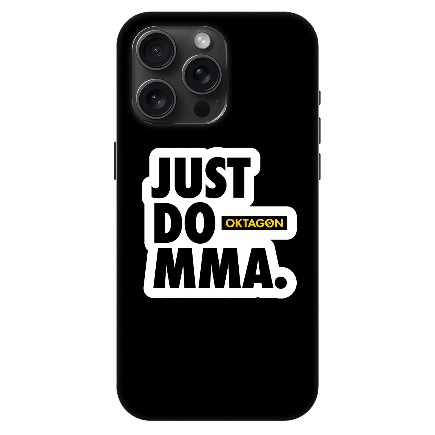 Picasee Fashion Case MagSafe Apple iPhone 15 Pro Max - OKTAGON - Just Do MMA