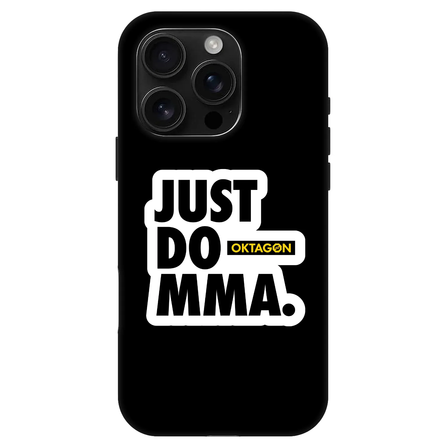 Picasee Fashion Case MagSafe Apple iPhone 16 Pro - OKTAGON - Just Do MMA