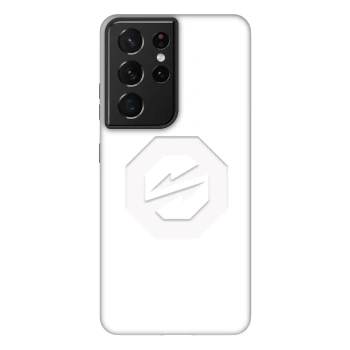 Szilikon tok erre a típusra Samsung Galaxy S21 Ultra 5G G998B - OKTAGON - Ghost Logo