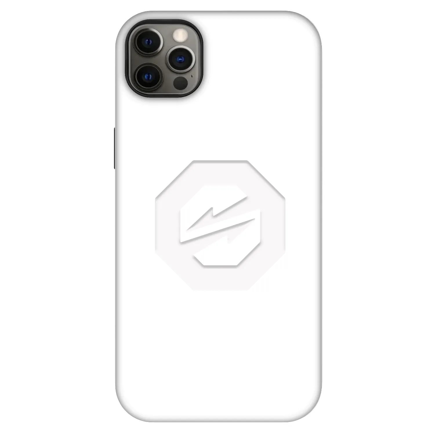 Picasee Fashion Case MagSafe Apple iPhone 12 Pro Max - OKTAGON - Ghost Logo