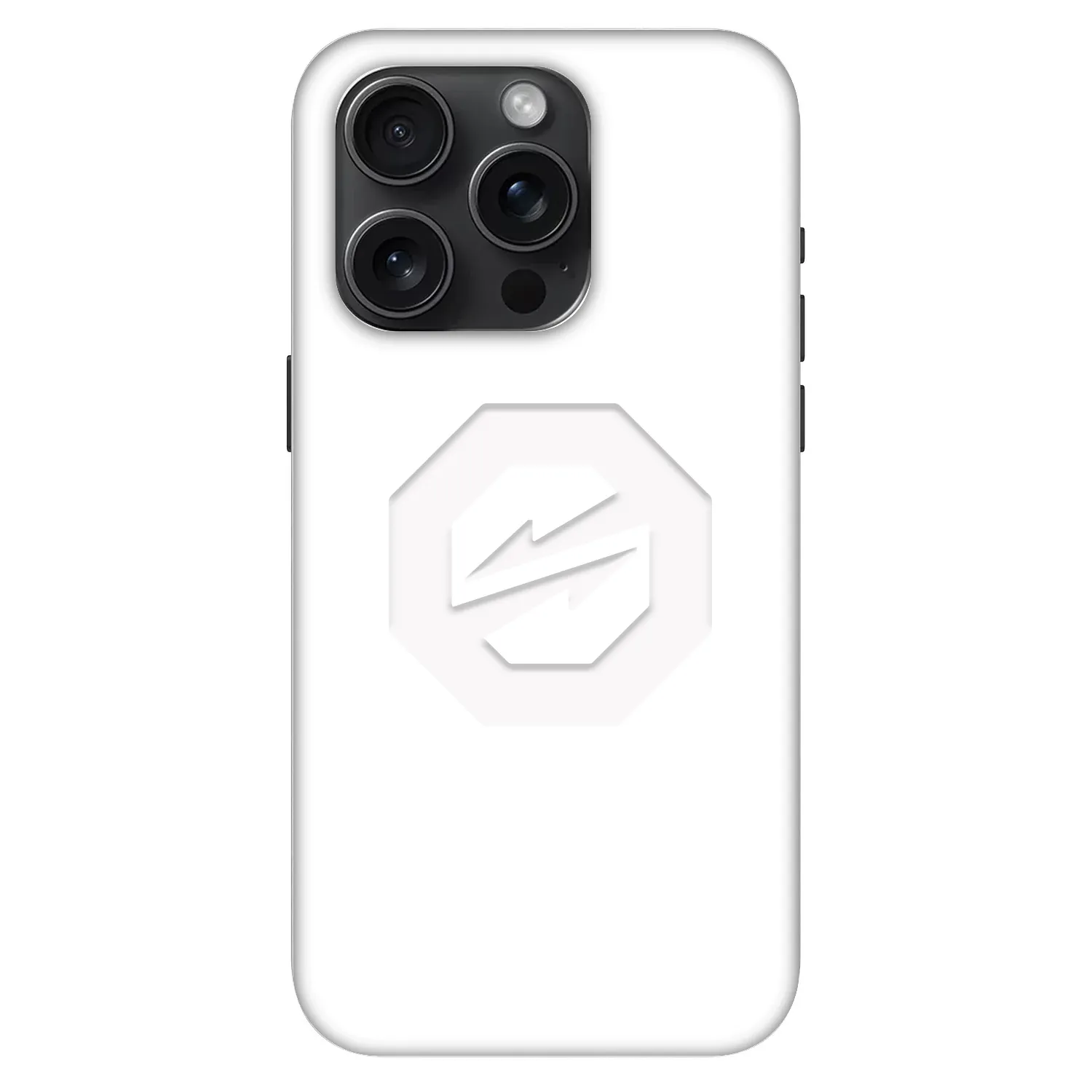 Picasee Fashion Case MagSafe Apple iPhone 15 Pro - OKTAGON - Ghost Logo