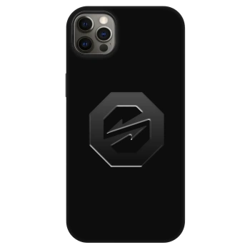 Szilikon tok erre a típusra Apple iPhone 12 Pro Max - OKTAGON - Stealth Logo