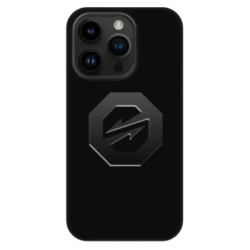 Szilikon tok erre a típusra Apple iPhone 14 Pro - OKTAGON - Stealth Logo