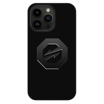 Szilikon tok erre a típusra Apple iPhone 14 Pro Max - OKTAGON - Stealth Logo