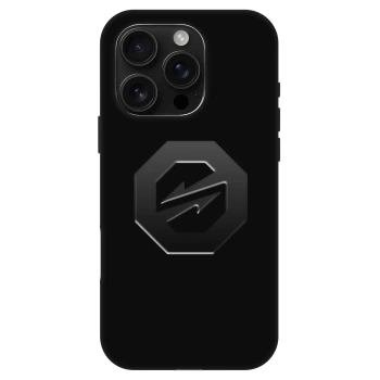 Szilikon tok erre a típusra Apple iPhone 16 Pro - OKTAGON - Stealth Logo