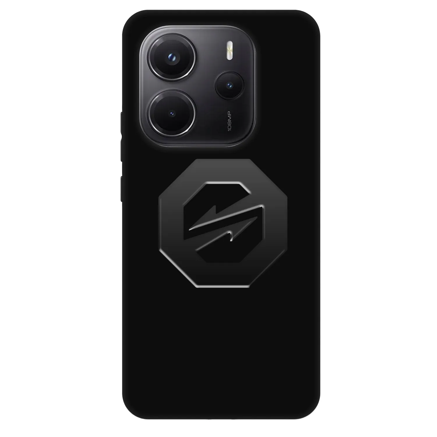 Picasee Fashion Case Xiaomi Redmi Note 14 5G - OKTAGON - Stealth Logo