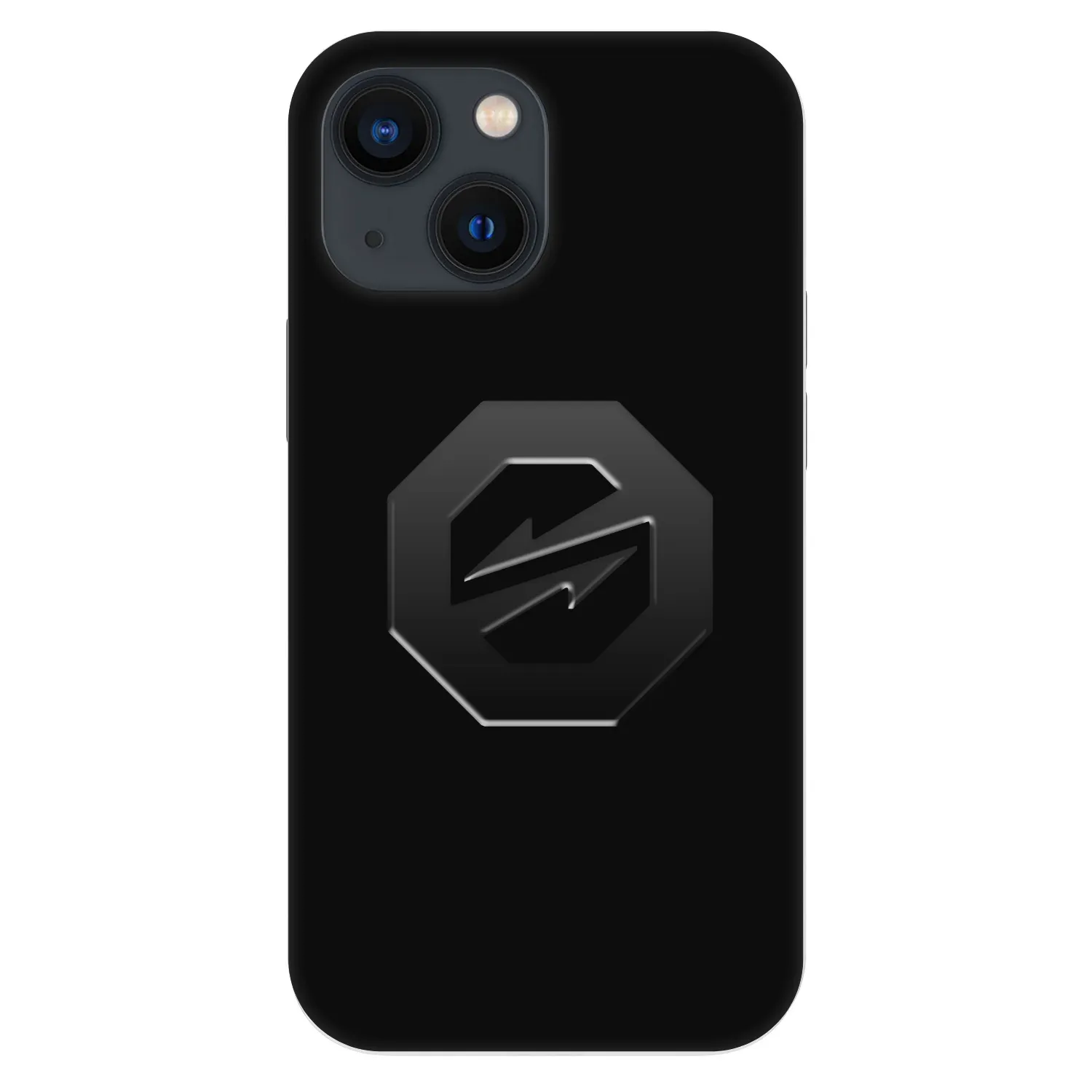Picasee Fashion Case Apple iPhone 13 mini - OKTAGON - Stealth Logo