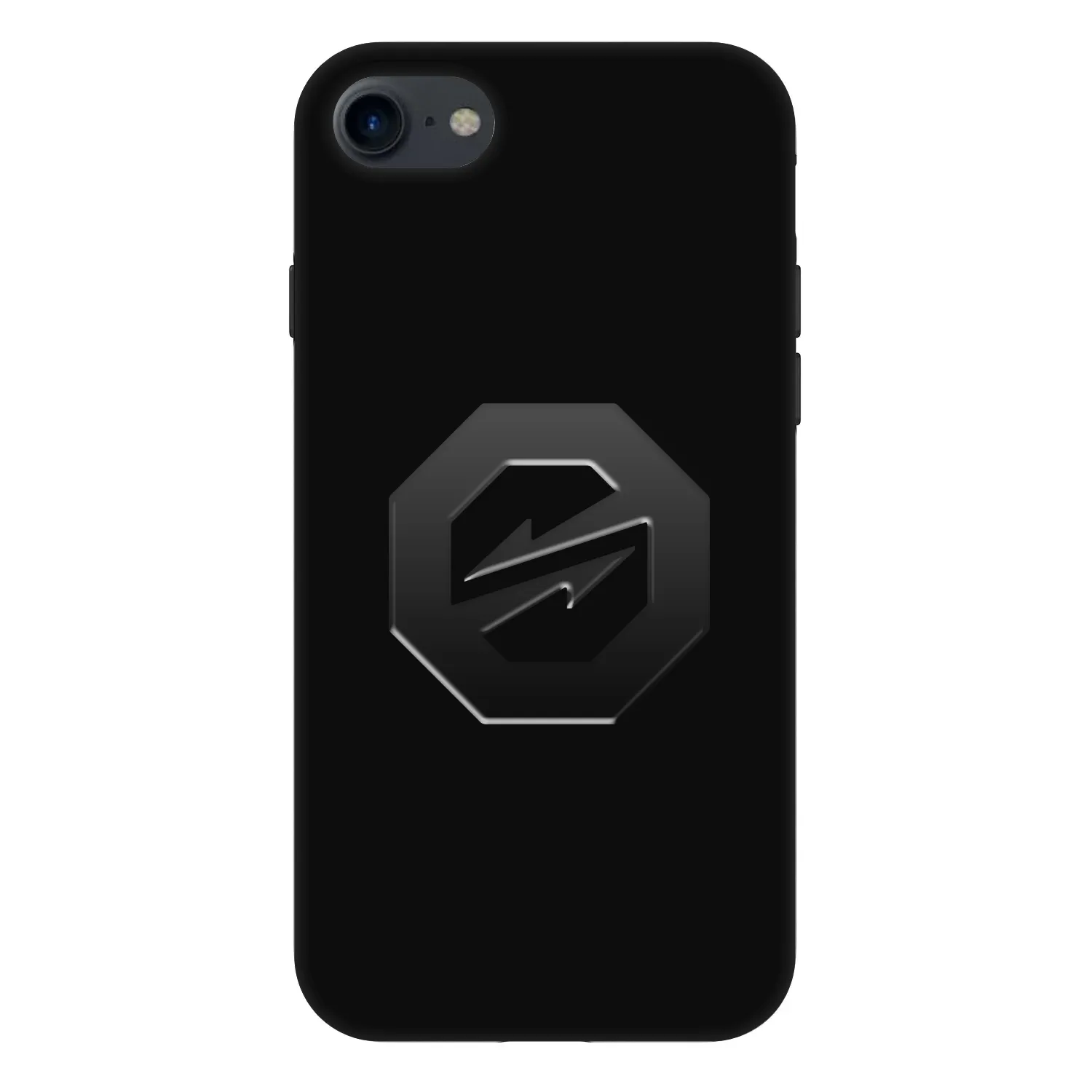Picasee Fashion Case Apple iPhone 8 - OKTAGON - Stealth Logo