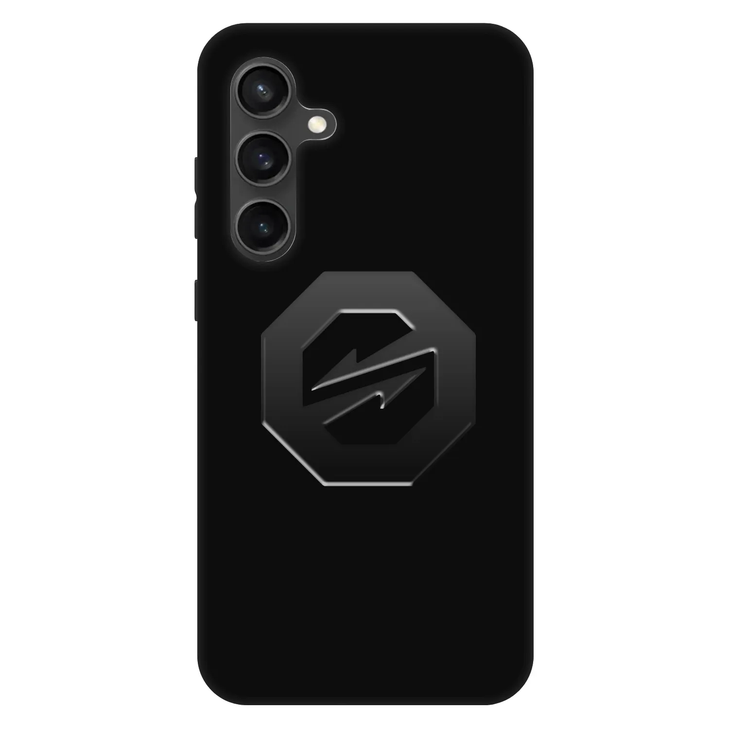 Picasee Fashion Case Samsung Galaxy S24 FE S721B - OKTAGON - Stealth Logo