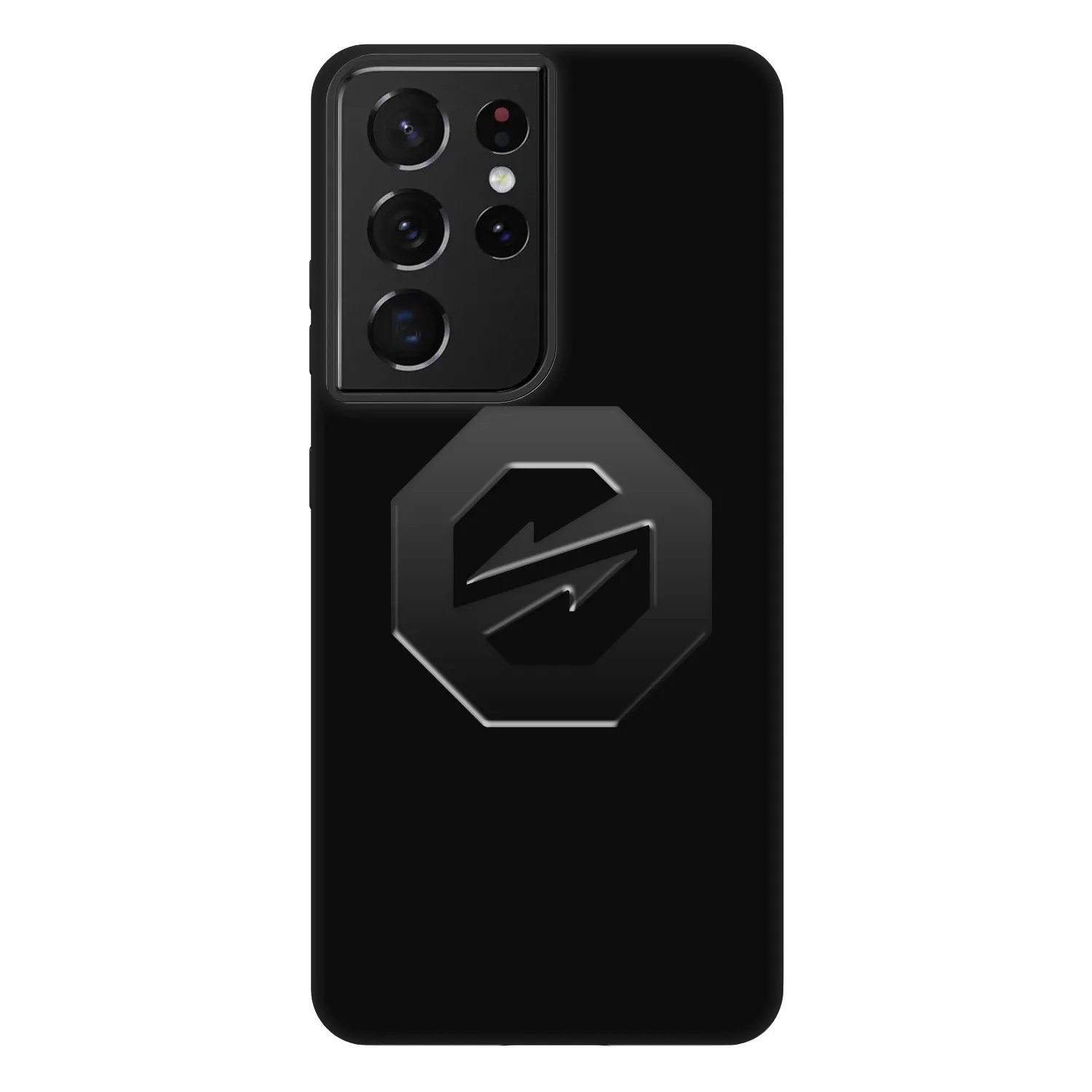 Picasee Fashion Case Samsung Galaxy S21 Ultra 5G G998B - OKTAGON - Stealth Logo