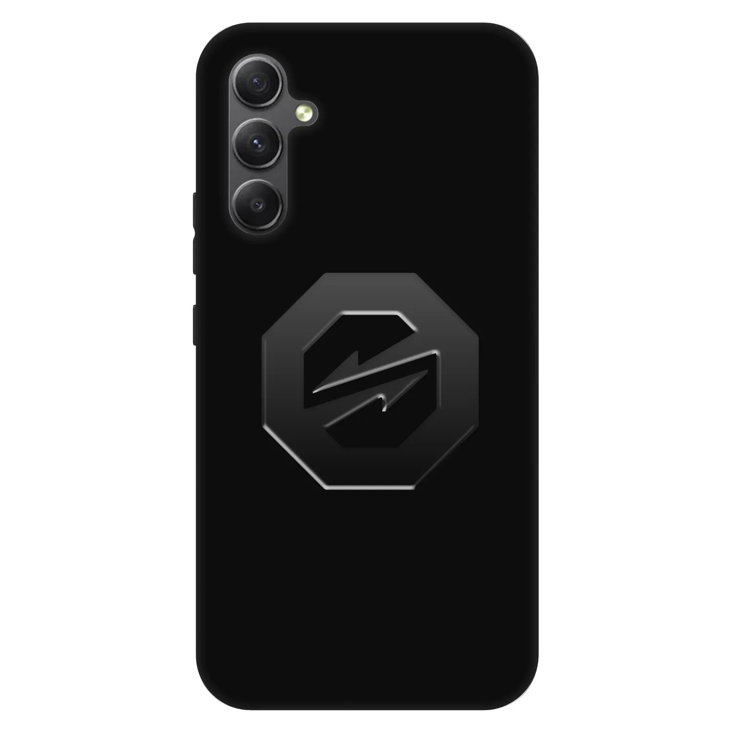 Picasee Fashion Case Samsung Galaxy A34 5G A346B - OKTAGON - Stealth Logo