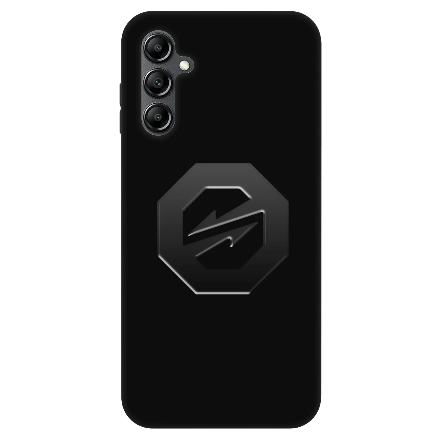 Picasee Fashion Case Samsung Galaxy A14 4G A145R - OKTAGON - Stealth Logo