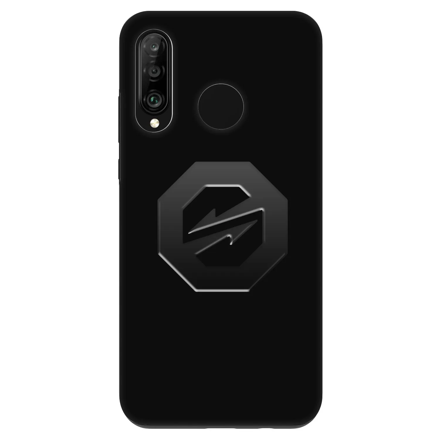 Picasee Fashion Case Huawei P30 Lite - OKTAGON - Stealth Logo