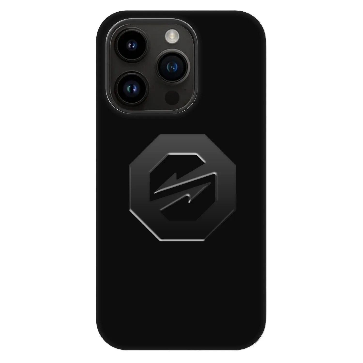 Picasee Fashion Case MagSafe Apple iPhone 14 Pro - OKTAGON - Stealth Logo