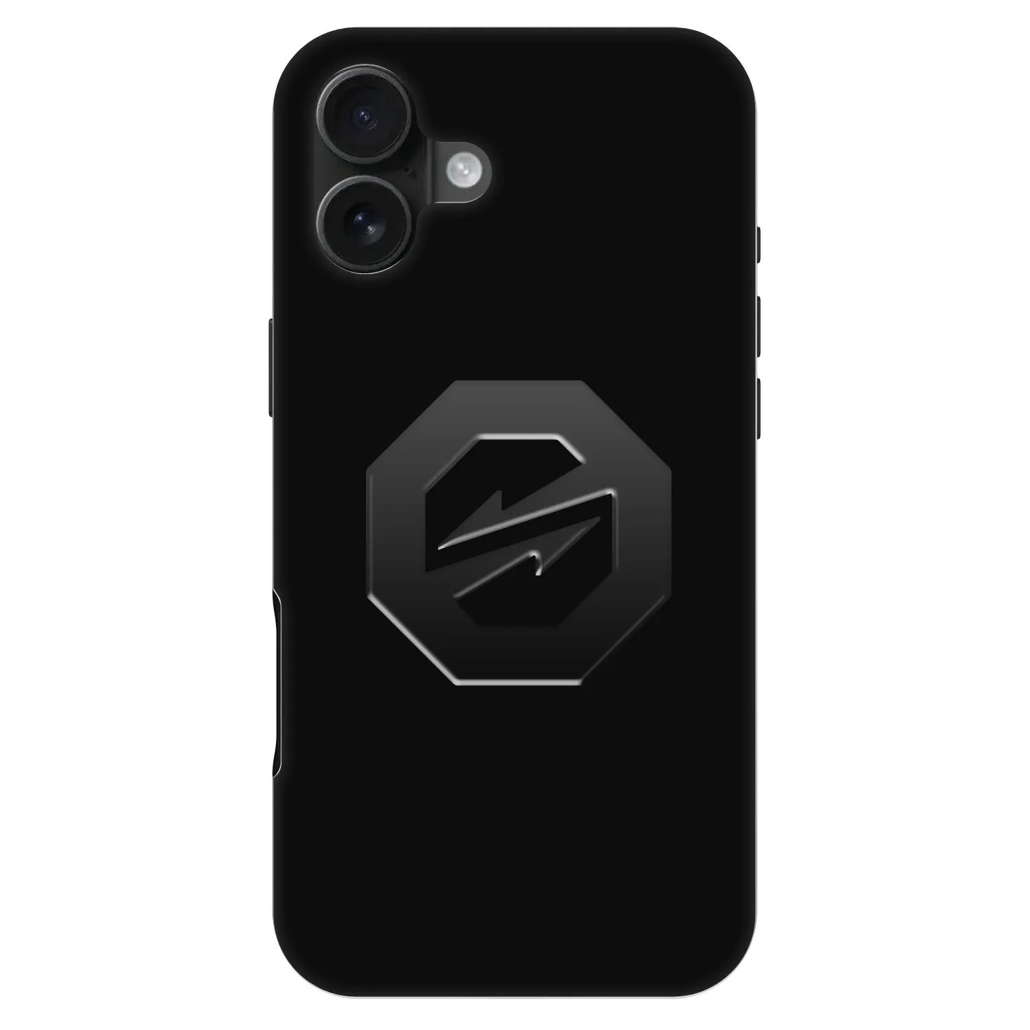 Picasee Fashion Case MagSafe Apple iPhone 16 Plus - OKTAGON - Stealth Logo